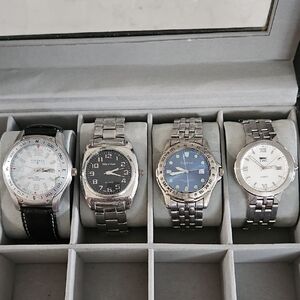 Men's Watch Collection-Lot Of 4